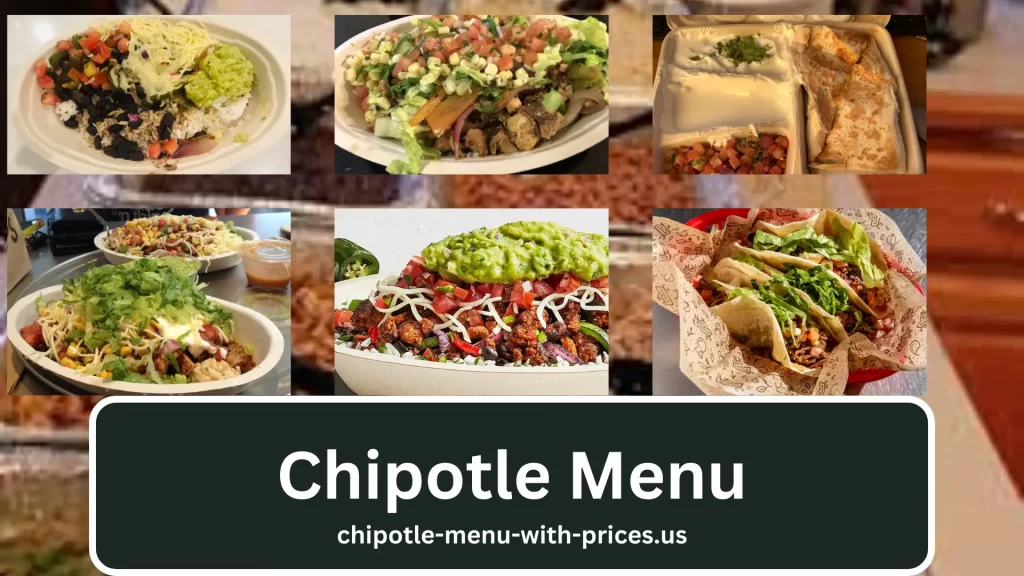 Chipotle Menu With Prices